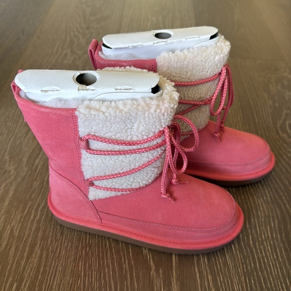BRAND NEW! KOOLABURRA UGG k michon short pink / white. Various sizes - Picture 3 of 5